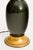 Art Deco Barovier & Toso 1940s Emerald Aventurine Glass Lamp For Sale - Image 3 of 5