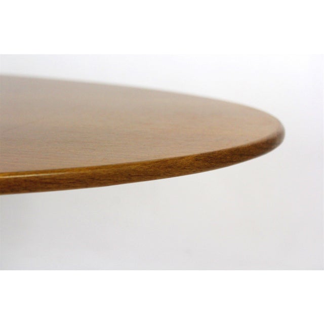 Mid-Century Modern Oval Ash Tulip Coffee Table from Drevotvar Jablonné Nad Orlicí, 1960s For Sale - Image 11 of 13