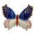 Antique Petite Japanese Meiji Period Imari Porcelain Butterfly For Sale