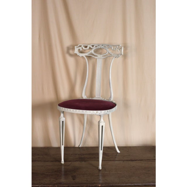 1950s Italian11950s Neoclassical Chair Attributed to Palladio For Sale - Image 6 of 18