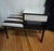 1950s French Raymond Loewy for Mengel Ebonized Telephone Stand For Sale - Image 12 of 13