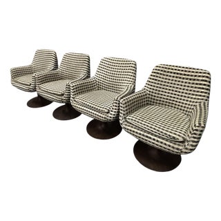 Daystrom Furniture Molded Swivel Chairs, Set of 4 For Sale