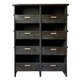 Industrial Metal Storage Rack, 1950s For Sale
