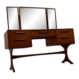 1960s Mid Century Triple Mirror Vanity by G Plan For Sale