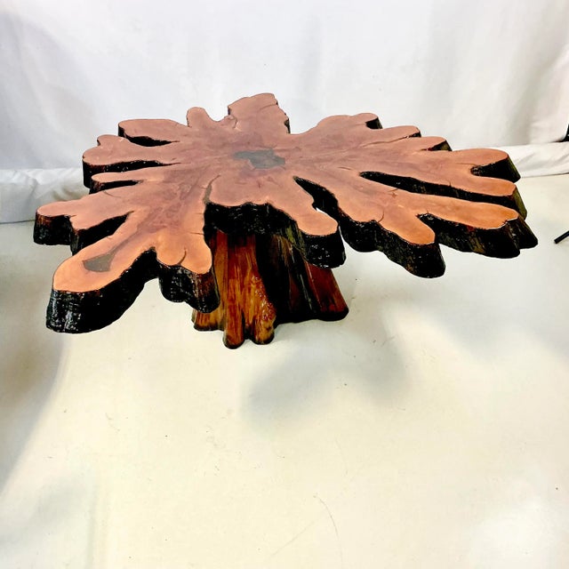 We love statement pieces and this large Teak Root Live Edge Coffee Table is all that and more. It’s one of the largest we...