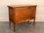 19th Century Catalan Spanish Carved Walnut Console Sofa Table, Three Drawers For Sale - Image 9 of 9