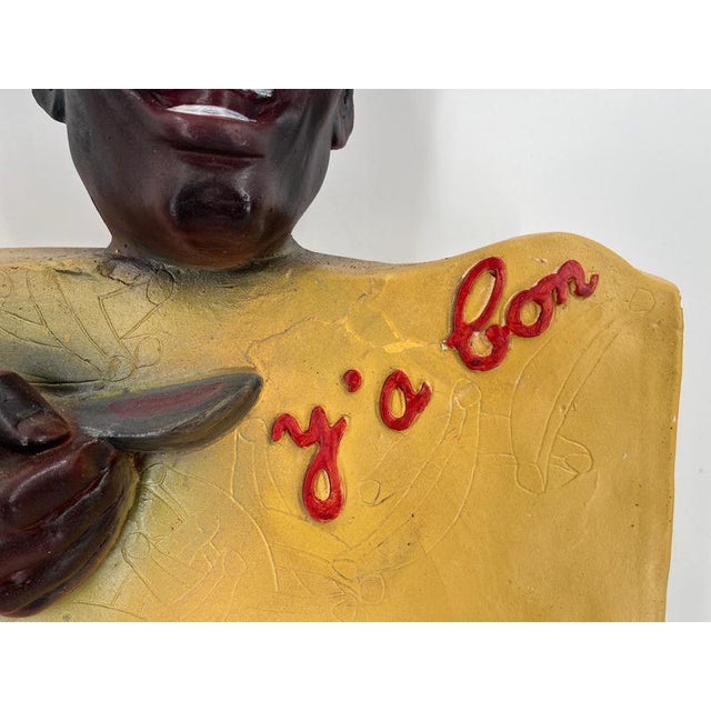 1960s Vintage Banania Advertising Sculpture, 1960s For Sale - Image 5 of 8