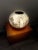 Coffee 1980s Signed Asian Hand- Painted Scenic Vases | Moon Jars For Sale - Image 8 of 12