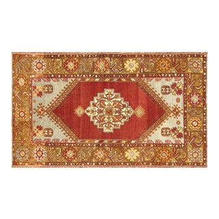 1960s Turkish Oushak Rug For Sale