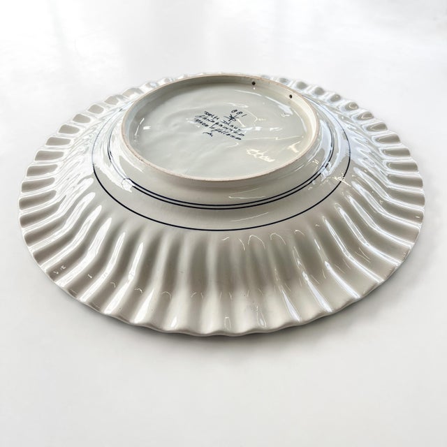 1970s 1970s Hand Painted Dutch Platter For Sale - Image 5 of 7