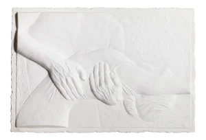 Harvey Edwards, "Dancing", Cast Paper Print