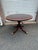 Stickley Georgian Style Inlaid Mahogany Pedestal Base Round Dining Table or Center Table Well made, American made, inlaid...