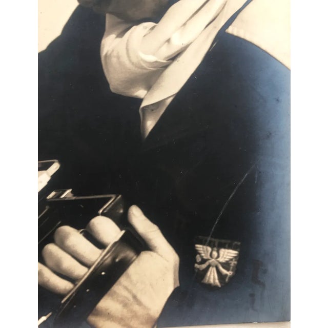 1930s 1930s Photographer Self Portrait Photo For Sale - Image 5 of 8