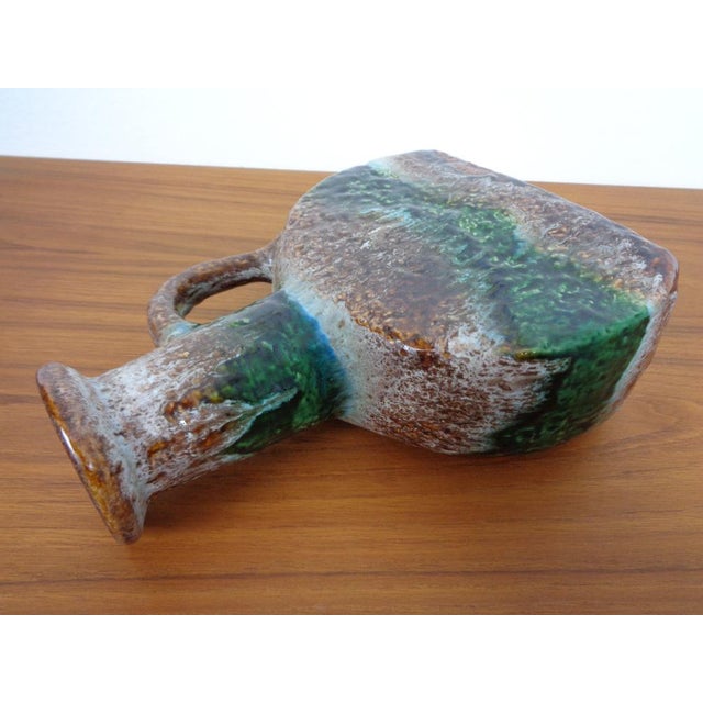 West German Glazed Ceramic Vase 603/25 from Dümler & Breiden, 1970s For Sale - Image 11 of 17