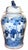 Chinoiserie Large Blue & White Chinoiserie Ginger Jar With Children For Sale - Image 3 of 3