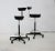 Leather and Steel Swivel Stools by George Nelson for Vitra, 2001, Set of 2 For Sale - Image 12 of 18