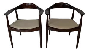 Vintage JH503 by Hans J. Wegner for Johannes Hansen, Set of 2