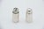 Plain Silver Salt and Pepper Shaker Set, Set of 2 For Sale - Image 3 of 3