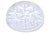 Vintage domed crystal paperweight with a highly detailed snowflake. Marked "Genuine Lead Crystal; 24% PBO; Cristal;...