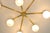 Arredoluce Stella Sette Lune Chandelier by Angelo Lelii for Arredoluce, Italy, 1960s For Sale - Image 4 of 16