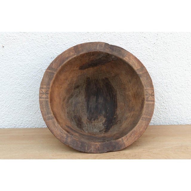 Asymmetrical Root Burr African Bowl For Sale - Image 4 of 8