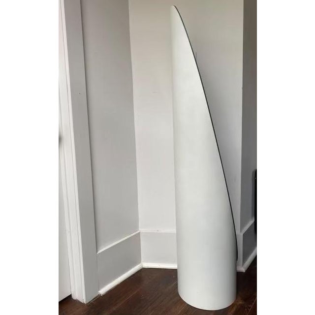 Black 1980s Lipstick Mirror in the Style of Roger Lecal with the Gaia makers mark on the bottom. These mirrors are...