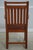 Set of 6 Mission Style Leather Seat Dining Chairs For Sale - Image 4 of 18