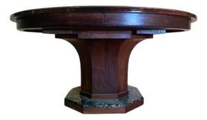 Art Deco Oval Dining Table