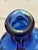 Wood 1970s Cobalt Blue Glass Apothecary Handle With Cork For Sale - Image 7 of 11