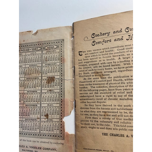 1897 Cookbook Booklets - Set of 3 For Sale In New York - Image 6 of 12