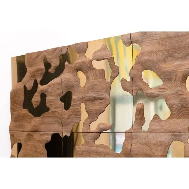 Contemporary Wilderness Wallpanel by Made by Choice For Sale - Image 3 of 9