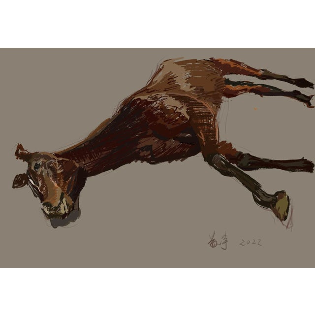 Edition of 100 Digital print on paper Hand signed by the artist This piece has an attribution mark, I am sure that it is...