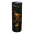 Vintage Chinese Black Lacquered Wood Pedestal For Sale