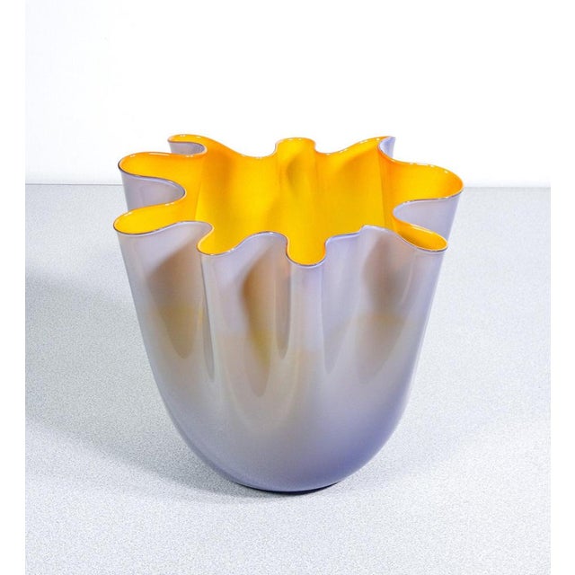 Fazzoletto Vase by F. Bianconi for Venini For Sale - Image 12 of 18