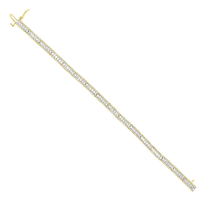 2 Carat Pave Diamond Tennis Bracelet 14k Gold