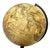 Champagne Rare German 1879 Dietrich Reimer Terrestrial Globe, Cartography by Heinrich Kiepert (1818–1899) For Sale - Image 8 of 18