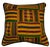 Gold Vintage African Design Sherma Turkish Cotton Pillow For Sale - Image 8 of 8
