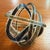Vintage Ribbed Hand Blown Smoky Art Glass Knot Sculpture For Sale - Image 12 of 17
