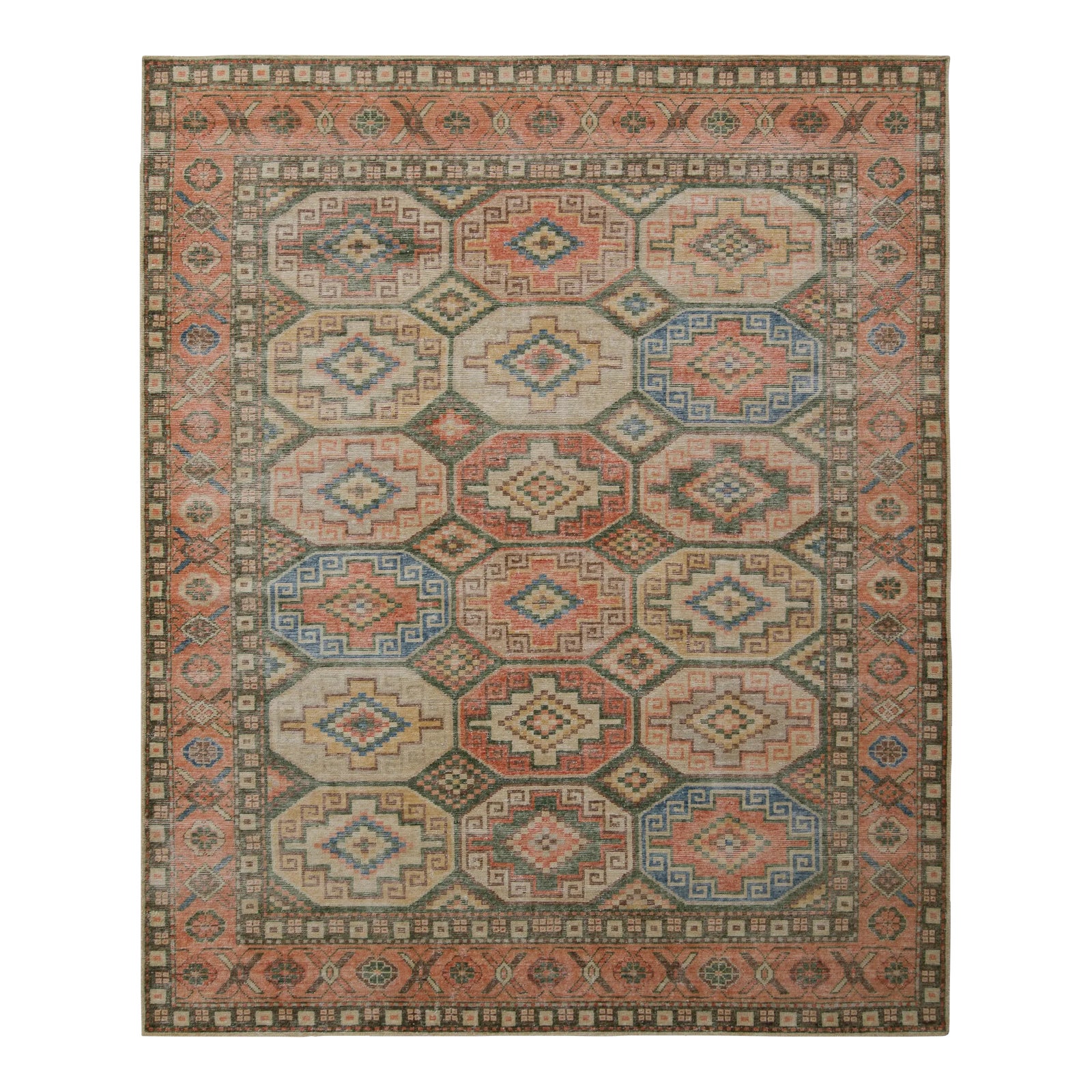 Rug & Kilim’s Oversized Sina Rug in Rust, 12x14 | Chairish