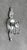 Traditional Neoclassical French Chrome Vanity Hook Set, 1970s, Set of 2 For Sale - Image 3 of 7