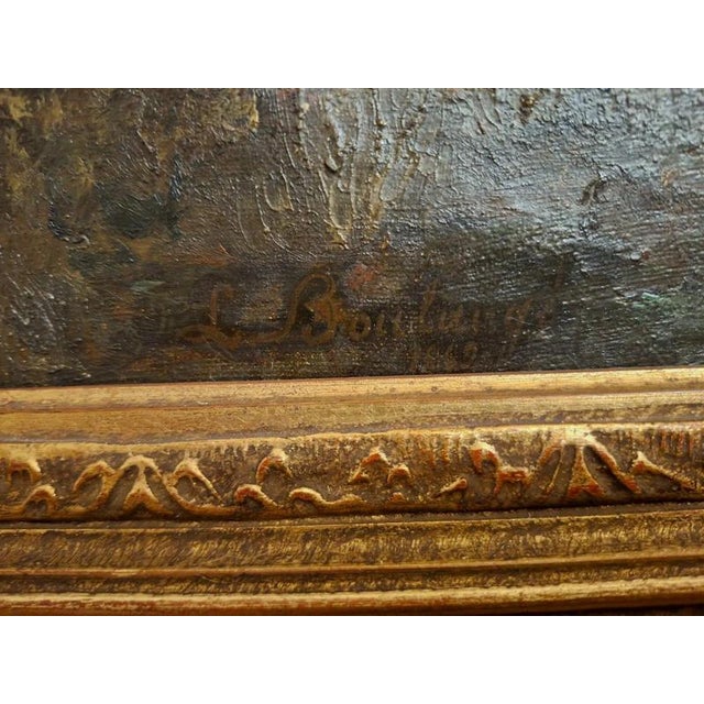 Boulanger, Landscape View, Oil on Canvas For Sale - Image 9 of 10