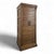 Mid-Century Oak Roll-Top Bar Cabinet For Sale