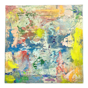 Modern Abstract Mixed Media Painting on Canvas by P. L. Bradbury