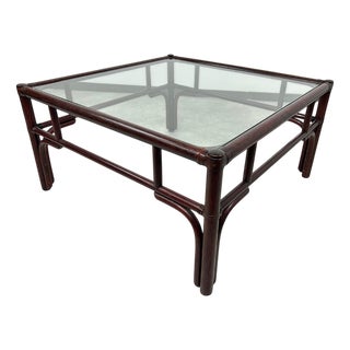 Mid-Century Modern Bamboo Low Table from Gervasoni, 1970s For Sale