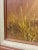 Wood Mid Century Modern Original Oil Painting For Sale - Image 7 of 12
