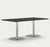 Henrik tengler train conference table leg: stainless steel, tabletop: laminate black for one collection. As a prominent...