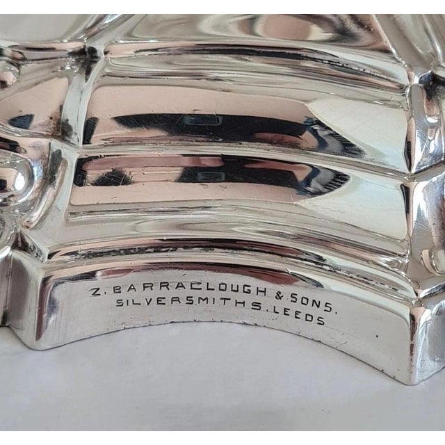 Antique Edwardian Sterling Silver Candelabra by Thomas A. Scott, Sheffield, 1902 For Sale - Image 11 of 13