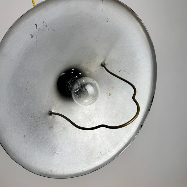 Mid-Century Rise and Fall Counterweight Pendant Lamp, 1950s For Sale - Image 9 of 11