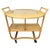 Goldenrod Edward Wormley for Dunbar Model 4487 Mahogany Bar Cart. Usa 1950's. For Sale - Image 8 of 9