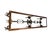 Mid Century Spanish Hollywood Regency Wrought and Gilt-Iron Scroll Coffee Table For Sale - Image 4 of 6